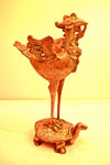 Chinese Zhuque of brass - Forani Turtle Collection