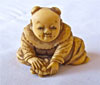 Japanese netsuke of child - Forani Turtle Collection